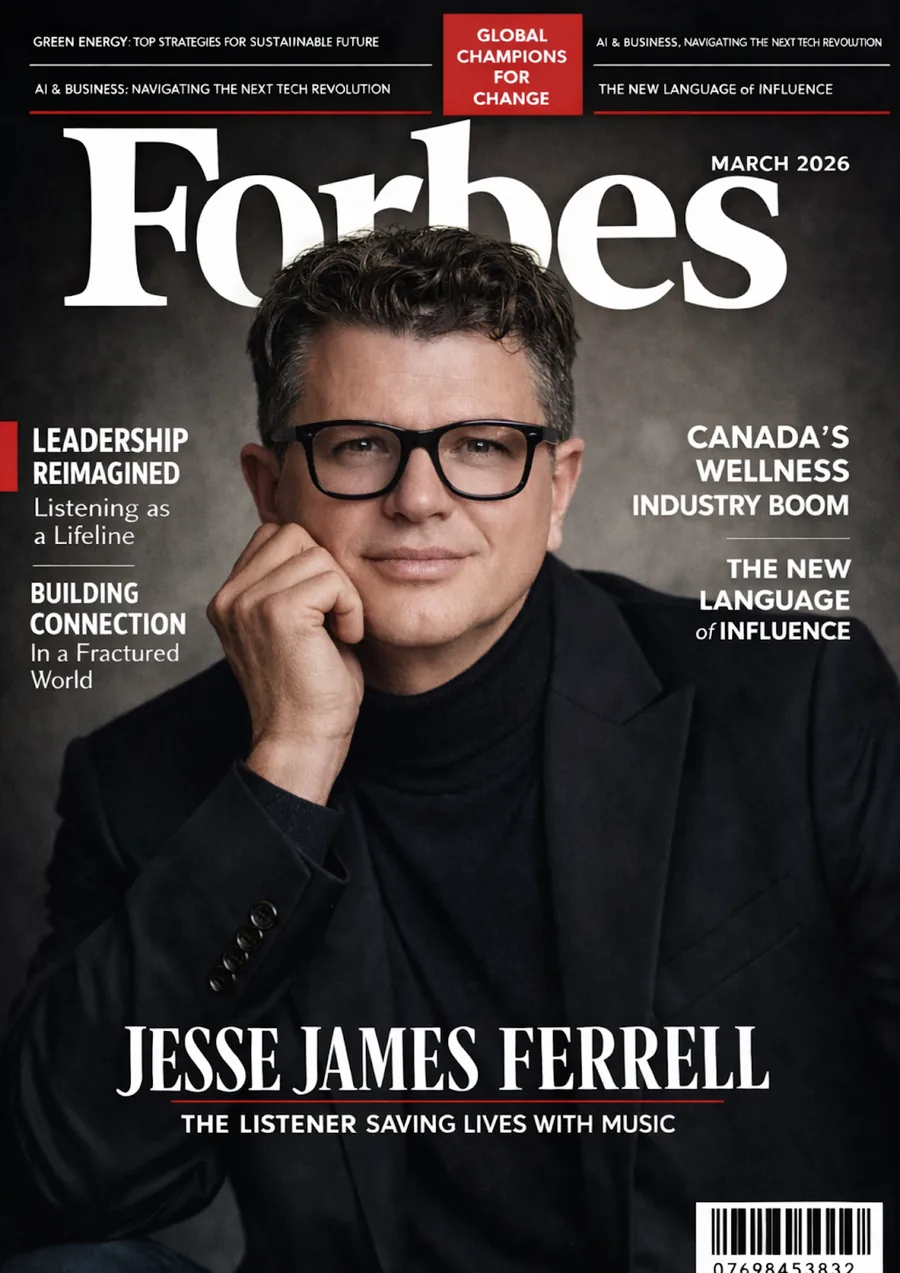 Forbes Vancouver — The Listener Saving Lives With Music